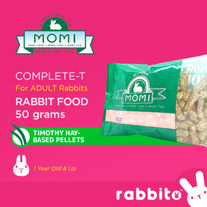 MOMI Rabbit and Guinea Pig Food TRIAL PACKS 30g