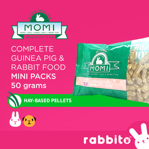 MOMI Rabbit and Guinea Pig Food TRIAL PACKS 30g