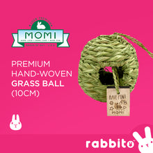 Load image into Gallery viewer, MOMI Premium Hand Woven Grass Ball Toy