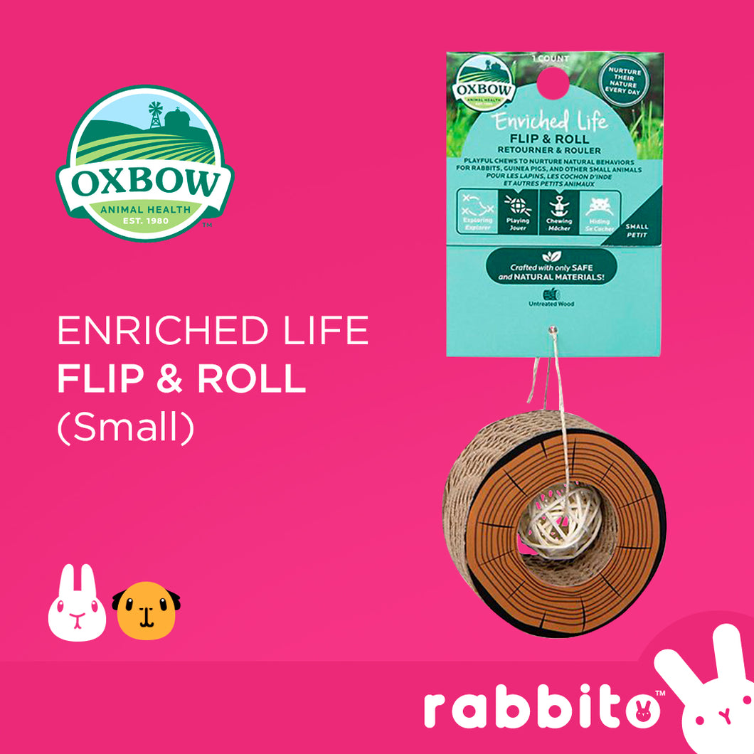 Oxbow Enriched Life Flip and Roll Toy (Small)