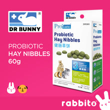Load image into Gallery viewer, Dr. Bunny Procare Probiotic Digestive Hay Nibbles 60g