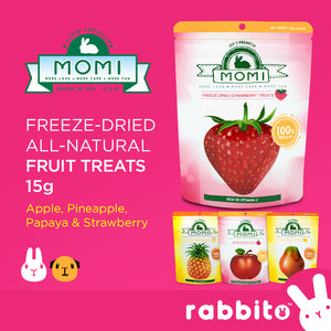 MOMI Freeze Dried Fruit Treats 15g